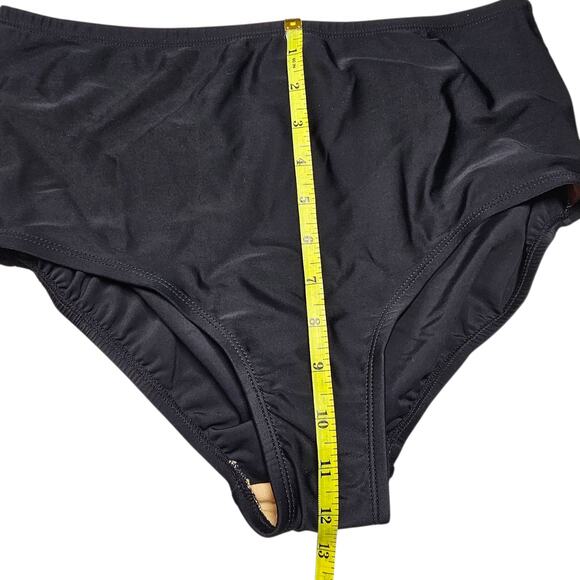 Ceeb Swimwear Plus Size Solid 6" Bikini Brief Size 18 Style #5389B - Picture 9 of 10